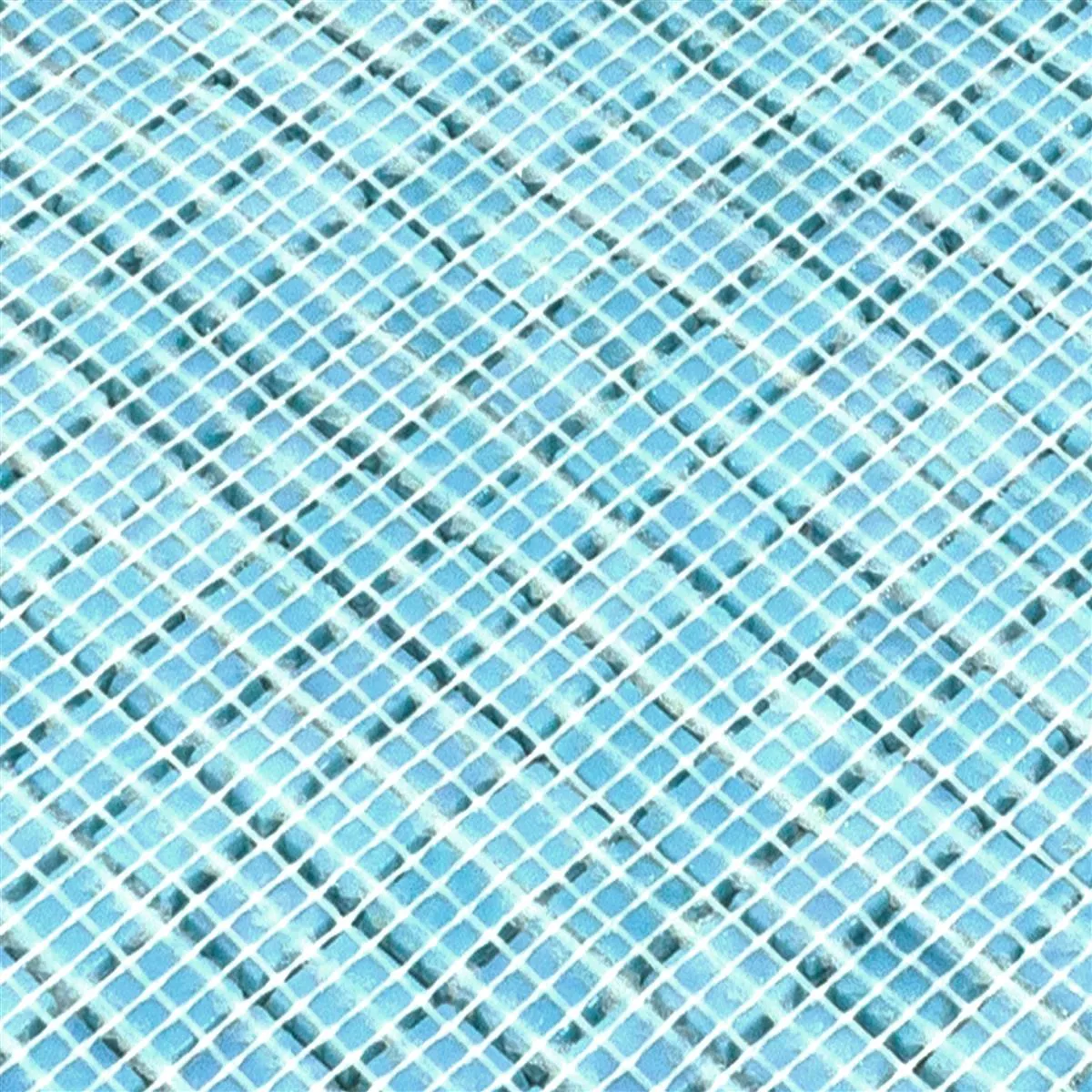 Échantillon Mosaïque En Verre Carrelage Seaside Turquoise