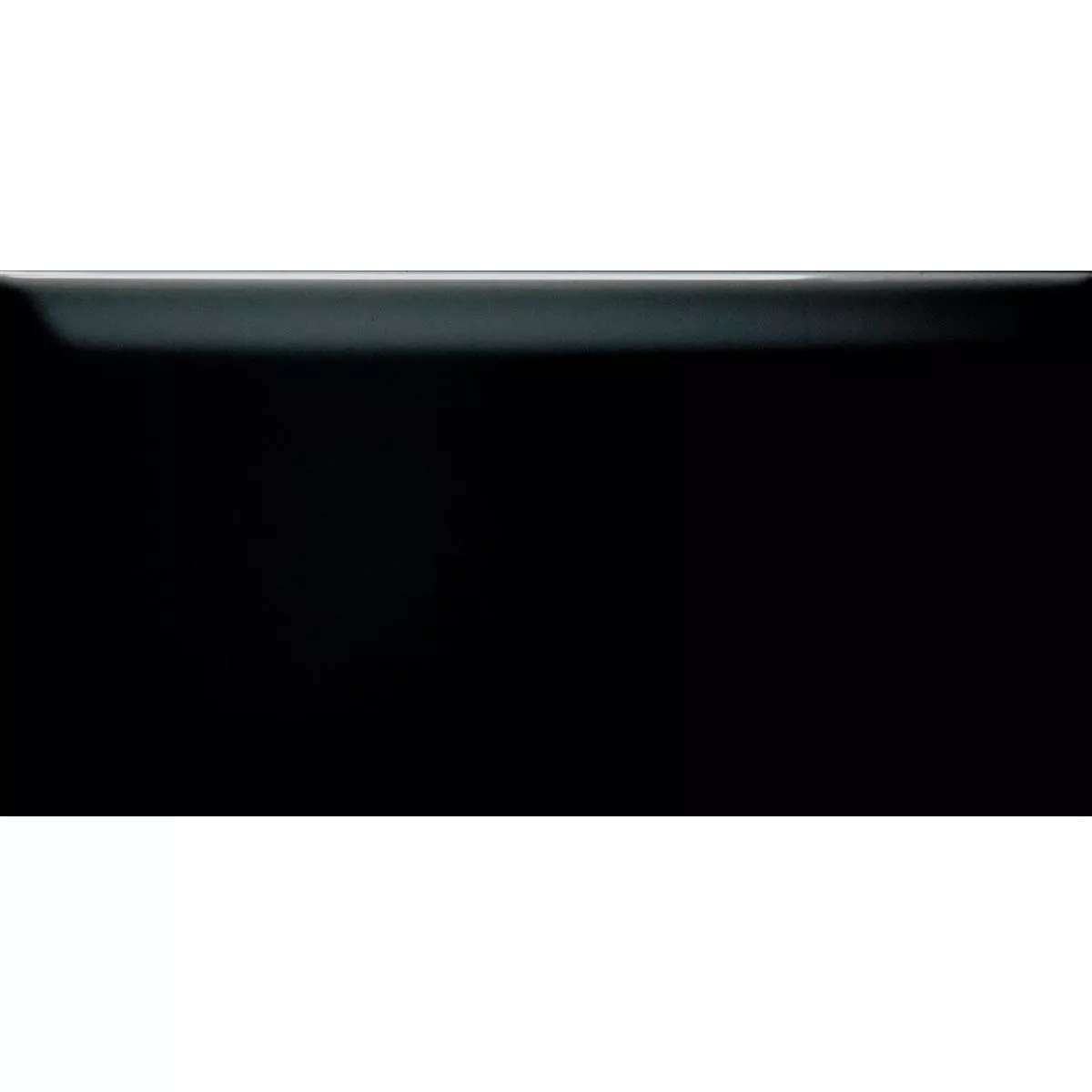Metro Carrelage Mural Bucharest Noir 10x20cm