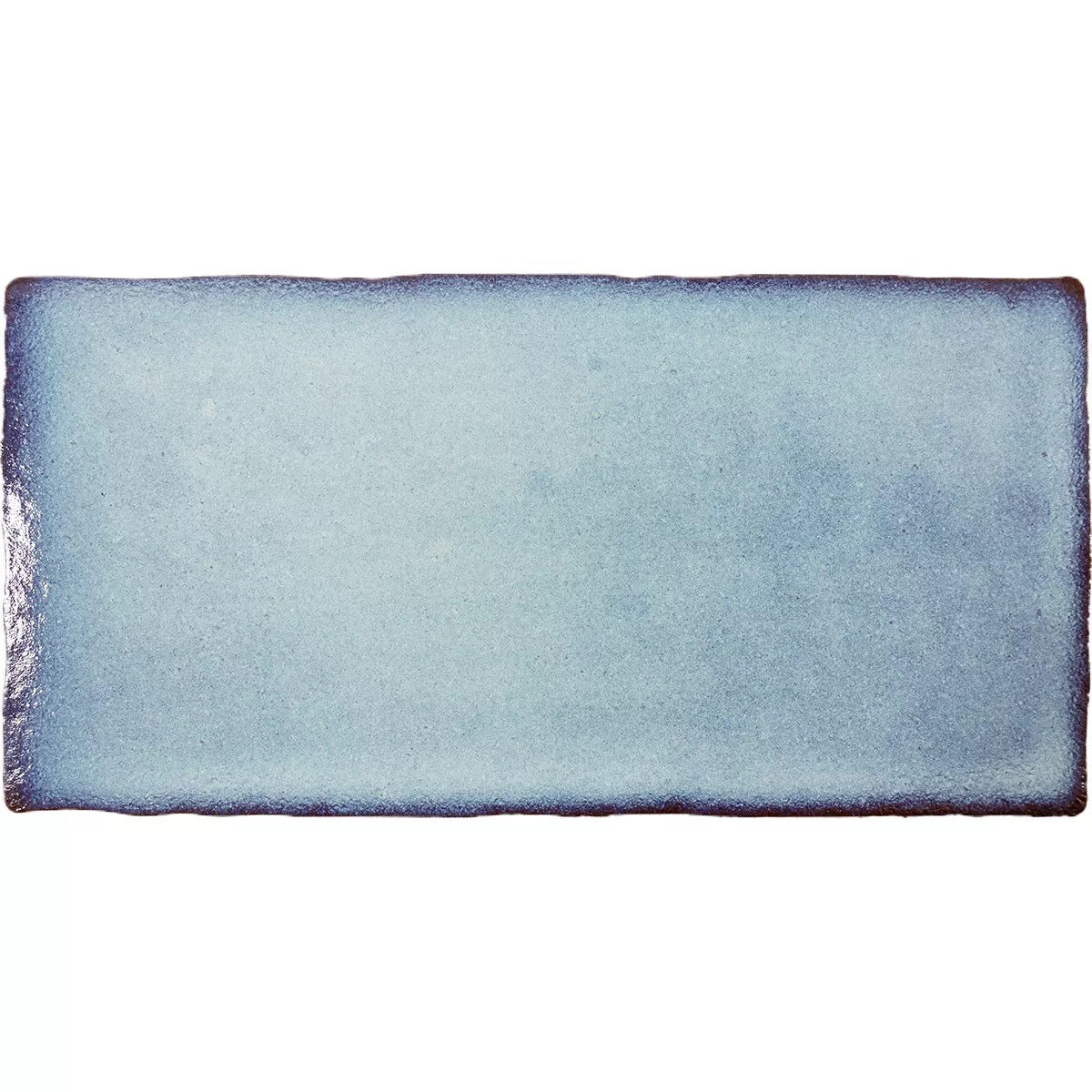 Échantillon Metro Carrelage Mural Zaragoza Bleu 7,5x15cm