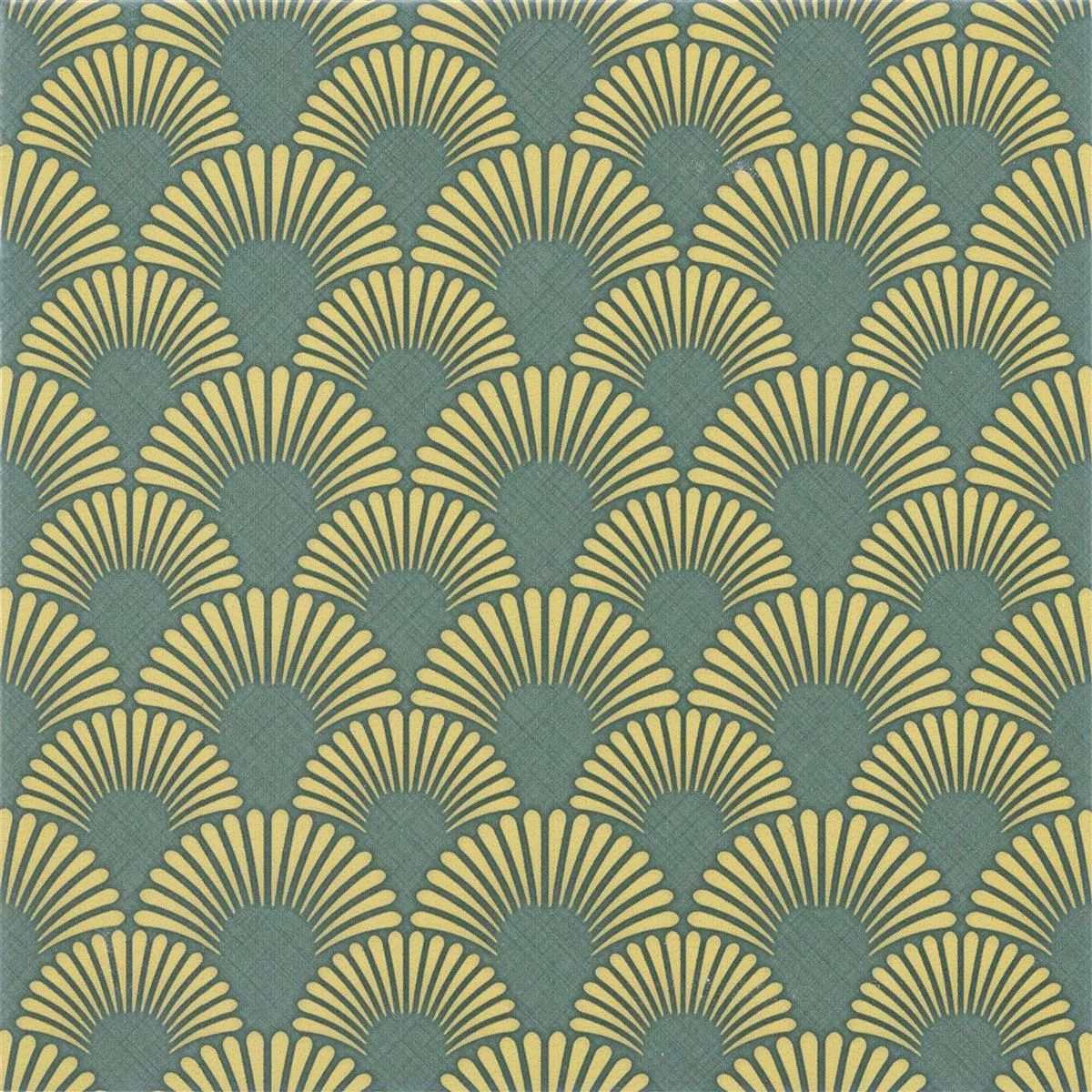 Carrelage Sol Et Mur Optique De Ciment Wildflower Vert Décor 18,5x18,5cm  Carrelage Sol Et Mur Optique De Ciment Wildflower Vert Décor 18,5x18,5cm