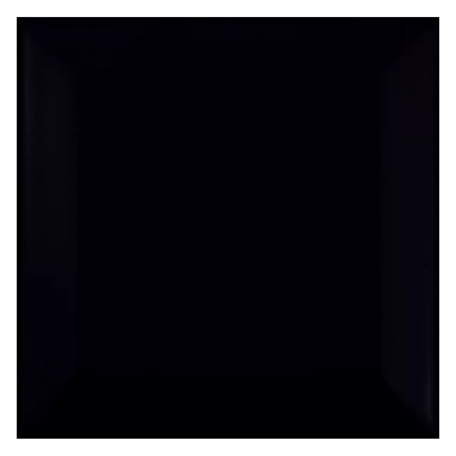 Carrelage métro Noir Mat 10x10 cm Avec Facette Catarina Negro