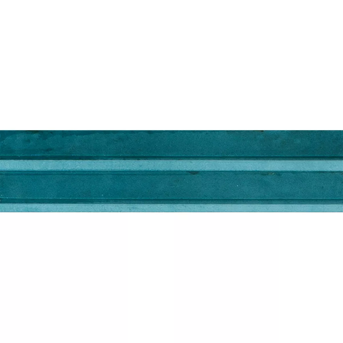 Artemis Blue Sea Brillant Structuré 3D 6x24 cm