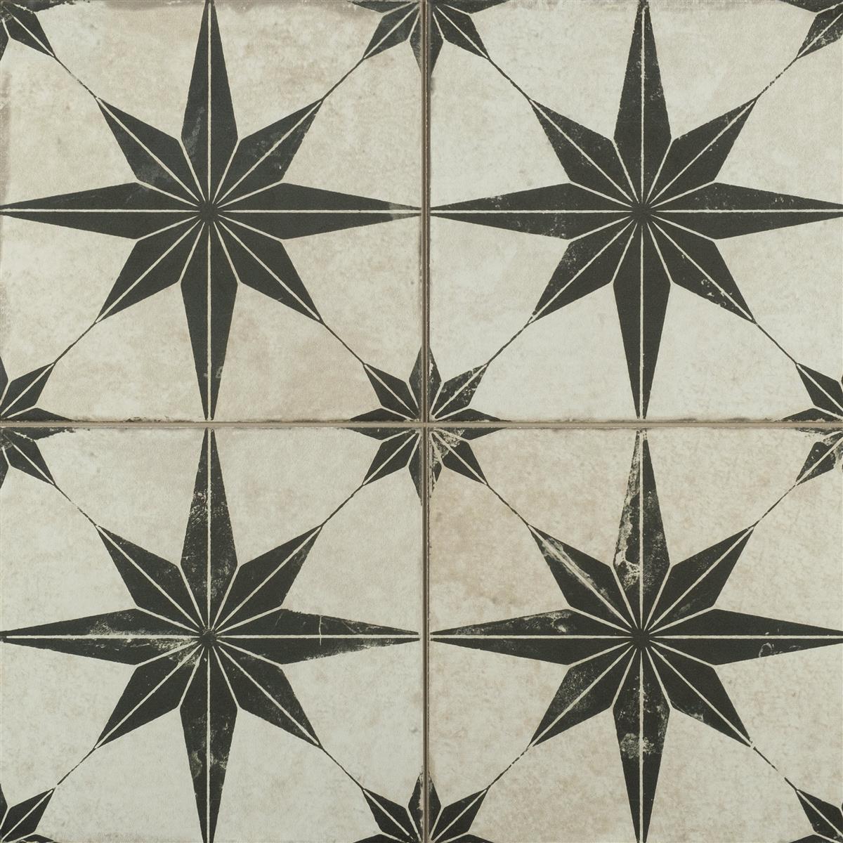 Carreaux De Ciment Optique Rétro Derby Valmont 45x45cm