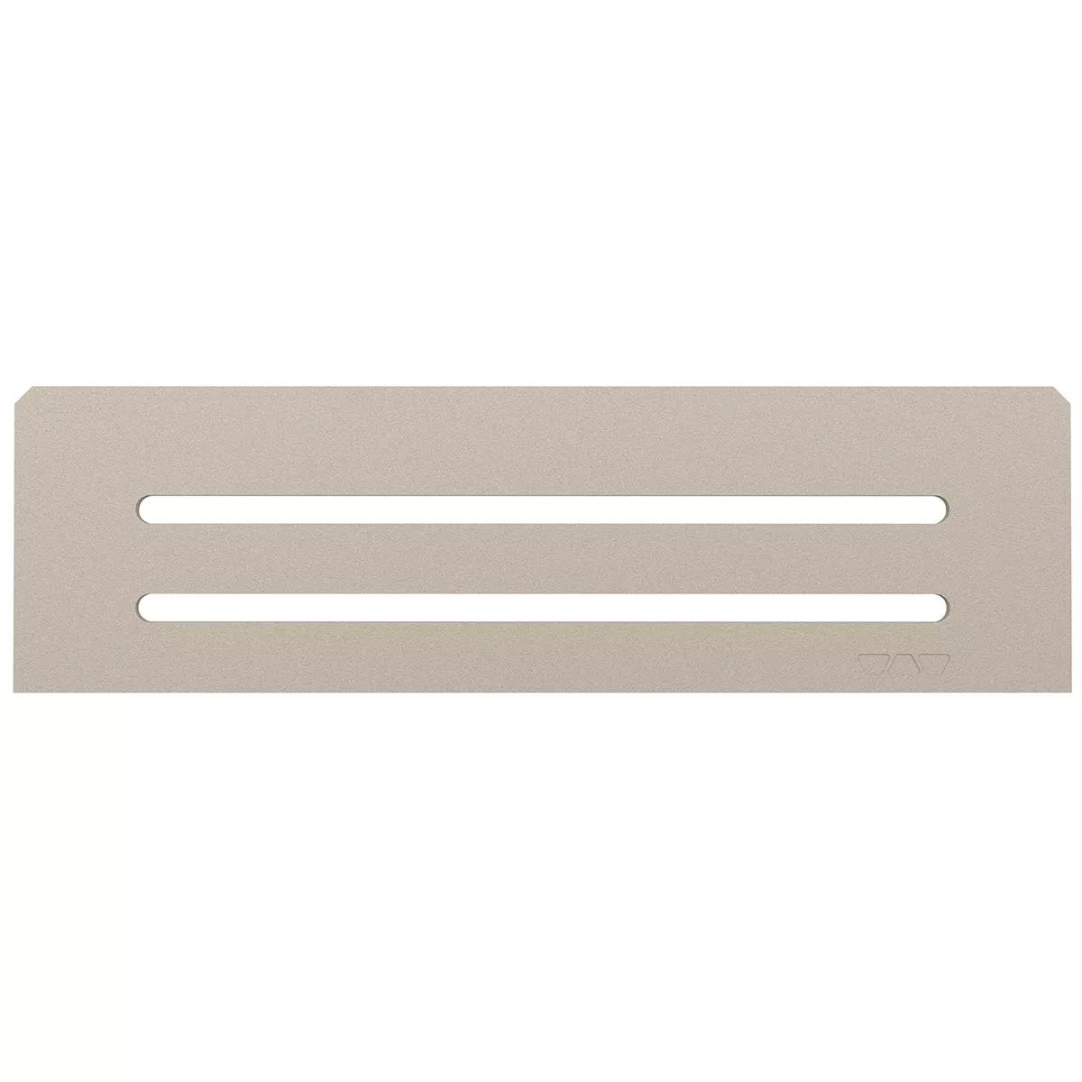 Niche wandplank Schlüter rechthoekig 30x8,7cm Wave Cream