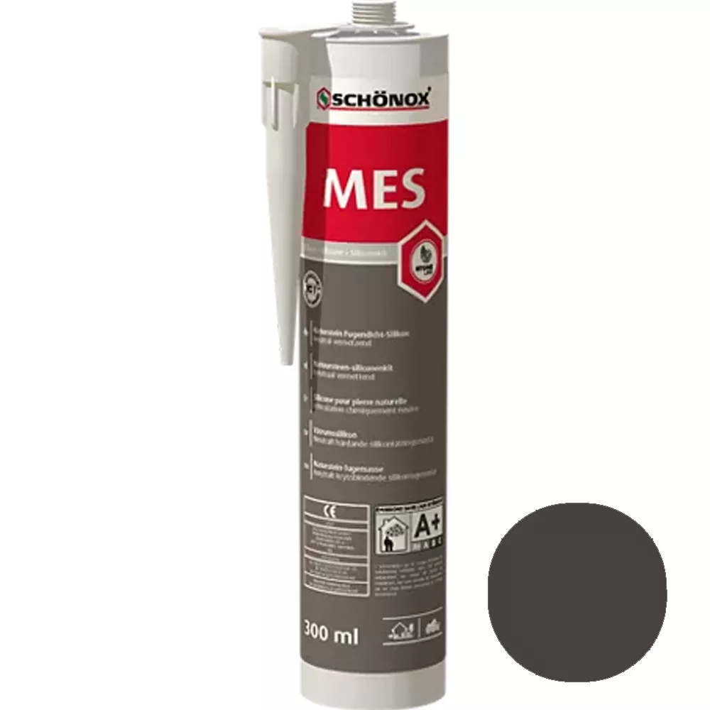 Mastic silicone pour joints de marbre Schönox MES Anthracite 300 ml Mastic silicone pour joints de marbre Schönox MES Anthracite 300 ml