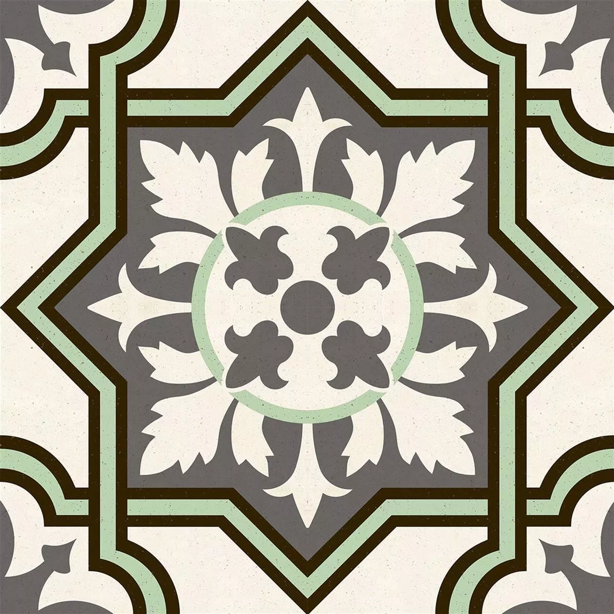 Grès Cérame Pleine Masse Carrelage Bellissimo Vert 22,5 x 22,5cm Grès Cérame Pleine Masse Carrelage Bellissimo Vert 22,5 x 22,5cm