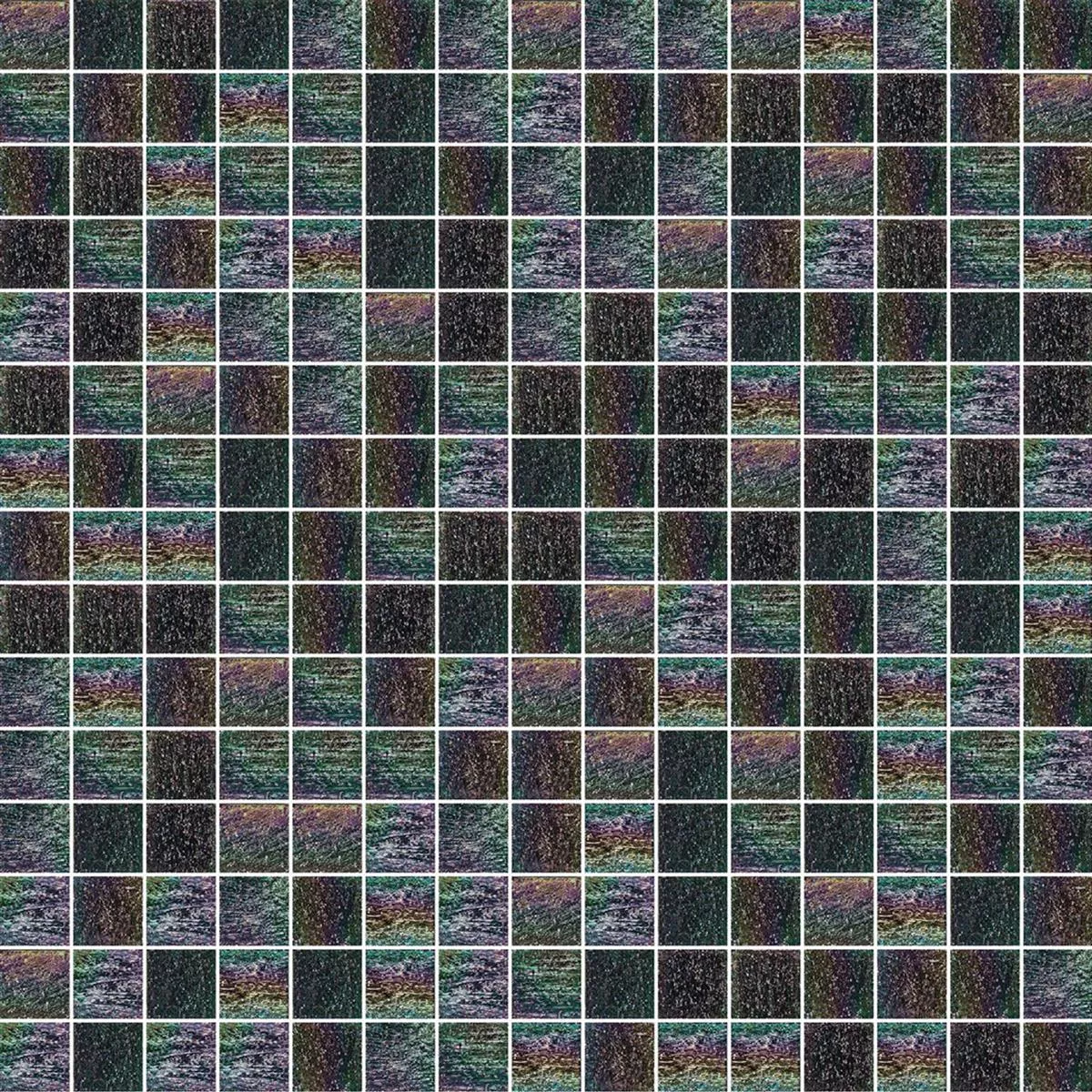 Mosaïque En Verre Carrelage Trend-Vi 755 Shining 20x20 mm