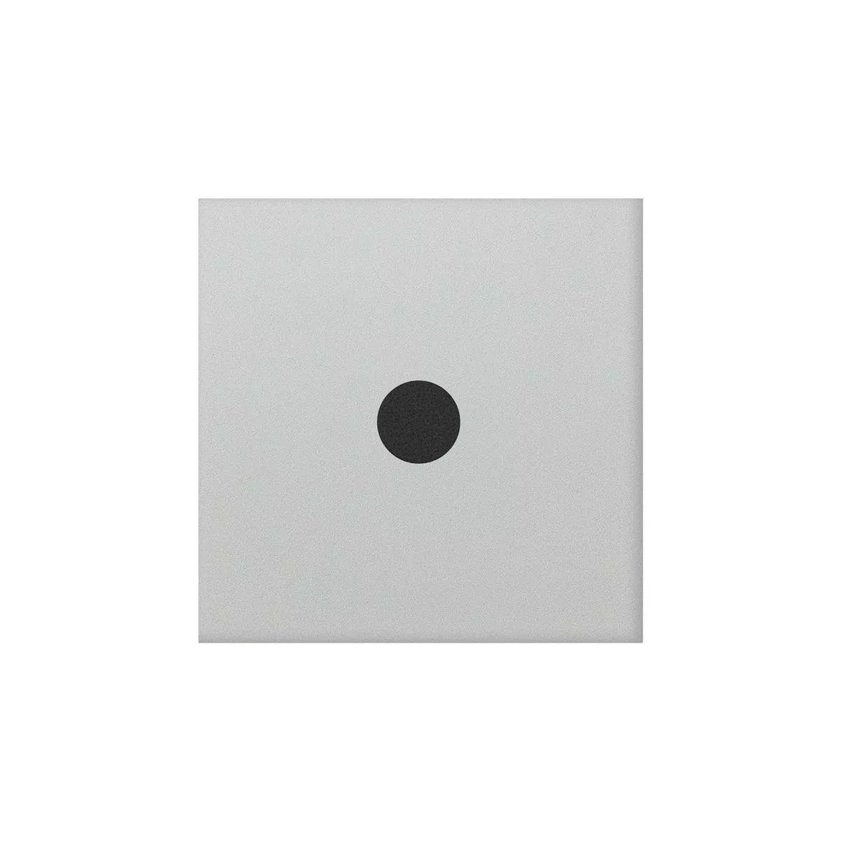 Porselein steengoed Tegels Genexia Zwart Wit Decor 3 Rosone  4,6x4,6cm