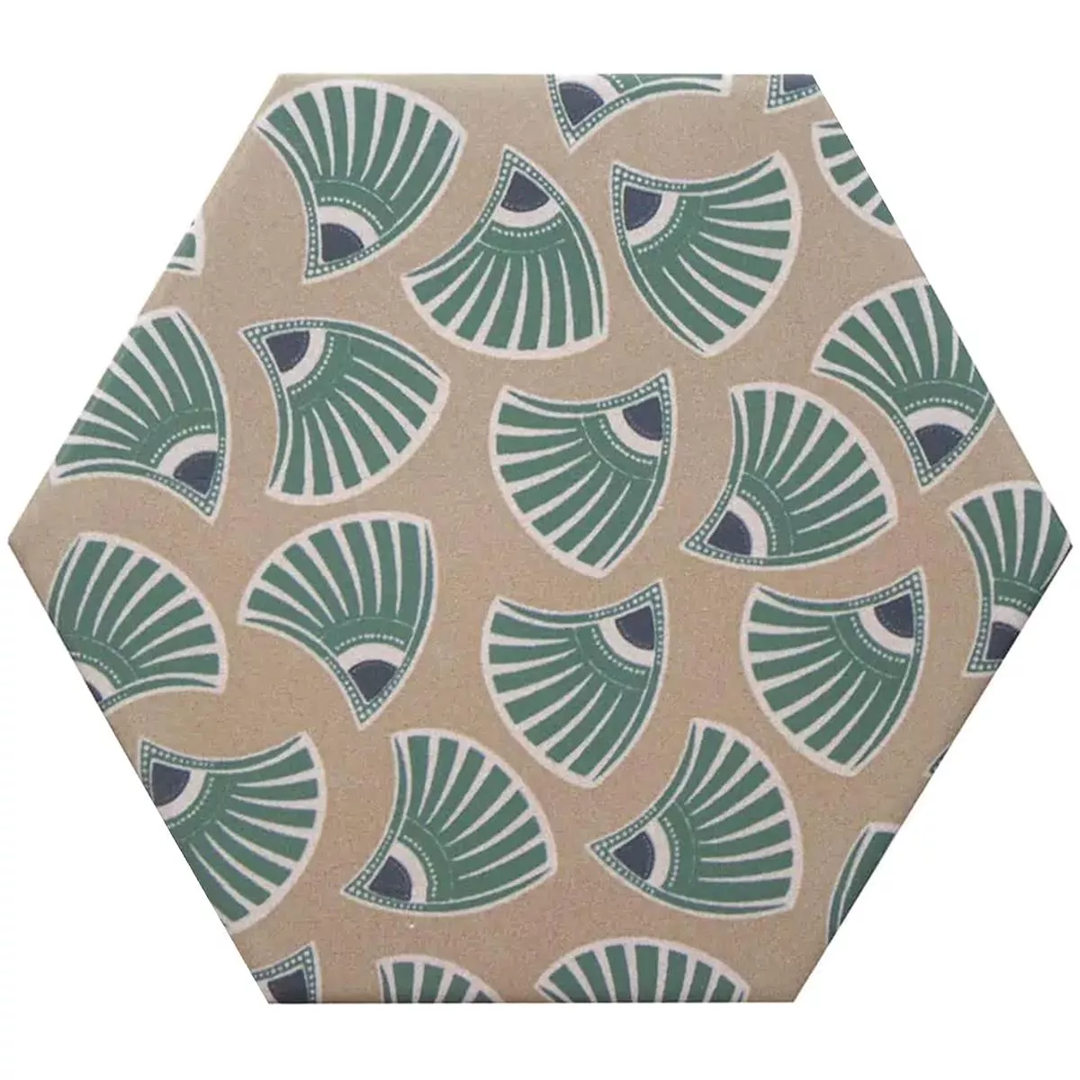 Grès Cérame Pleine Masse Carrelage Modena Hexagone Decor 6