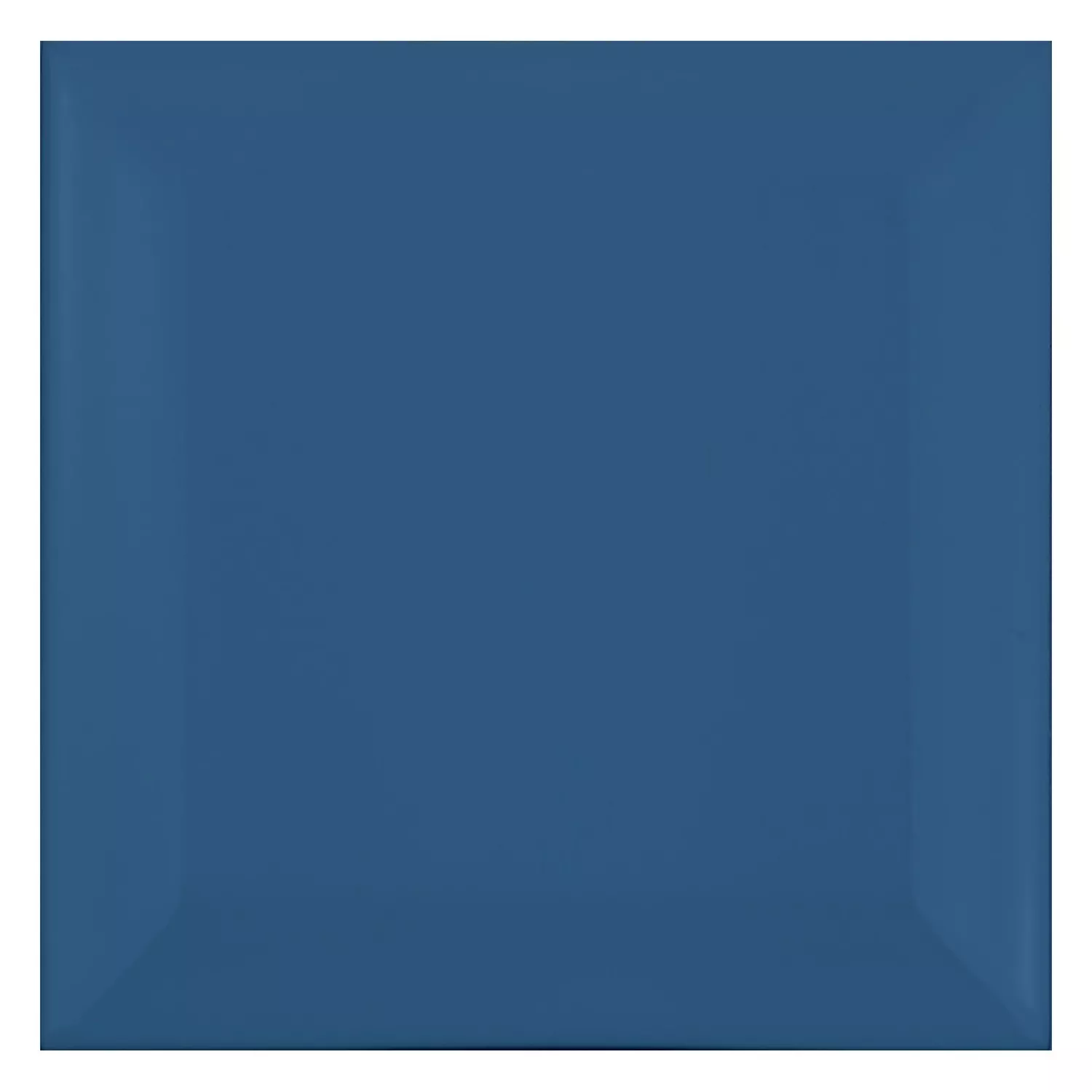 Carrelage métro Bleu Mat 10x10 cm Avec Facette Catarina Zafiro