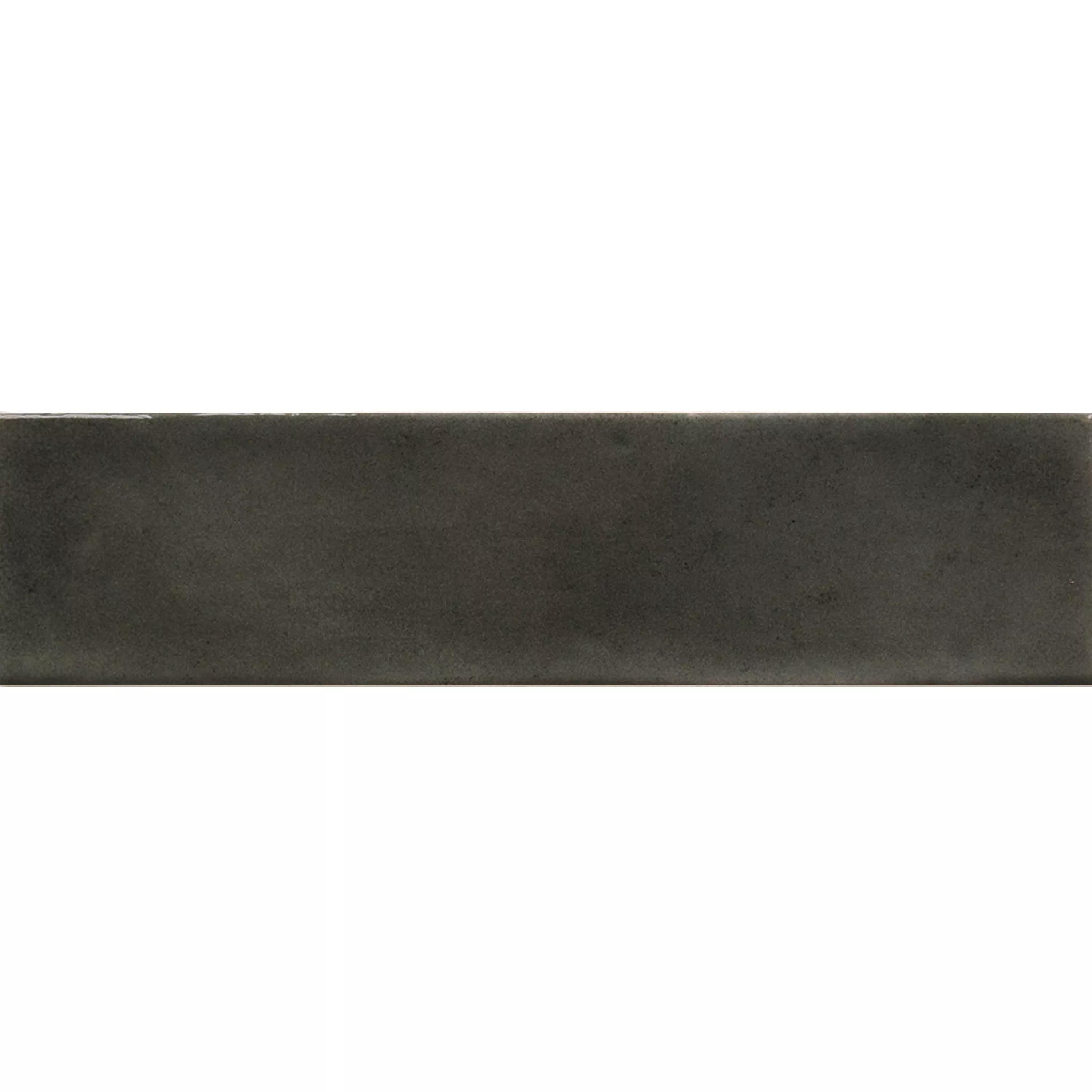 Wandtegels Conway Gegolfd 7,5x30cm Zwart