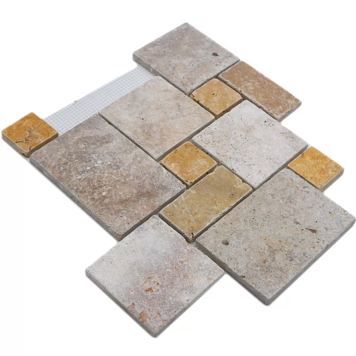 Travertin Tegel Roman Pattern Travertin Tegel Roman Pattern