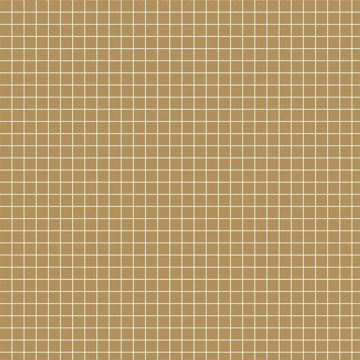 Mosaïque En Verre Tuile Trend-Vi Vitreo 182 Karamell 10x10mm