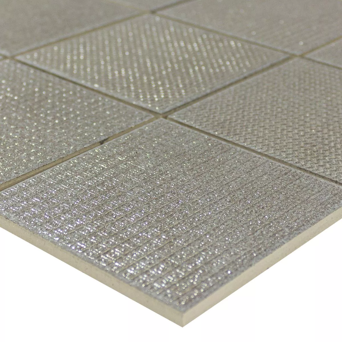 Céramique Mosaïque Carrelage Areora Metallic Gris Céramique Mosaïque Carrelage Areora Metallic Gris