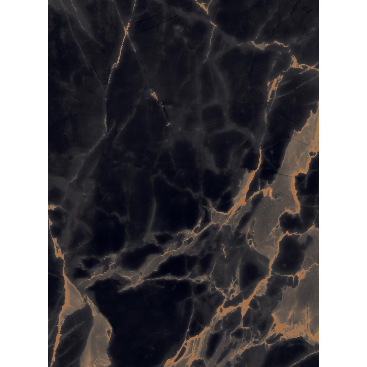 Carrelage Sol Et Mur Livingstone Noir Or Poli Brillant 60x120x0,6cm