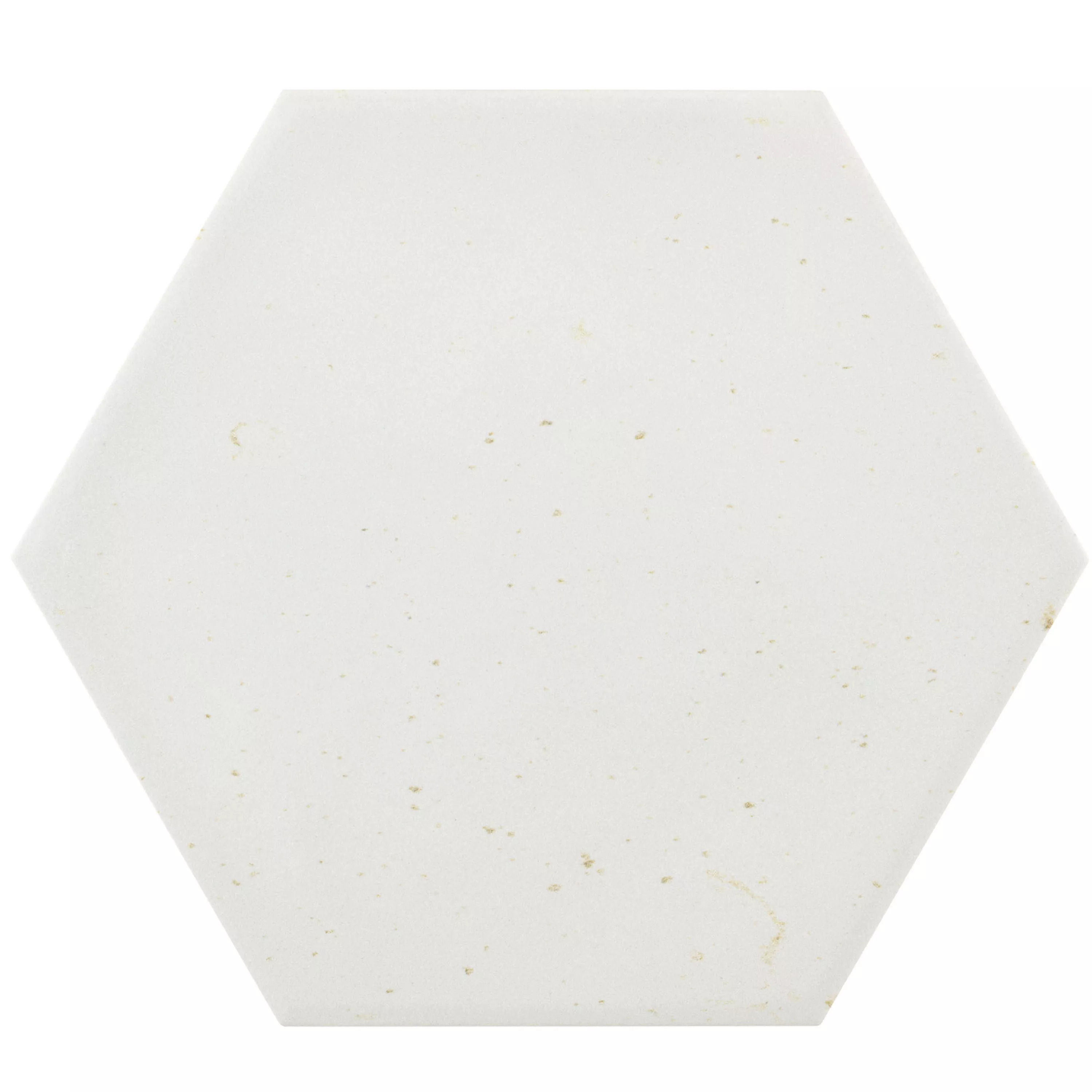 Carrelage Sol Et Mur Arosa Mat Hexagone Blanc 17,3x15cm Carrelage Sol Et Mur Arosa Mat Hexagone Blanc 17,3x15cm