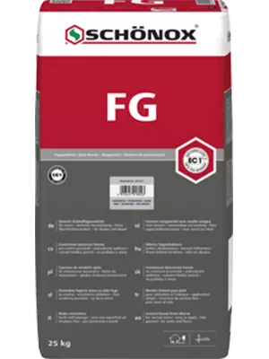 Voeg Schönox FG zilvergrijs 25 kg Voeg Schönox FG zilvergrijs 25 kg