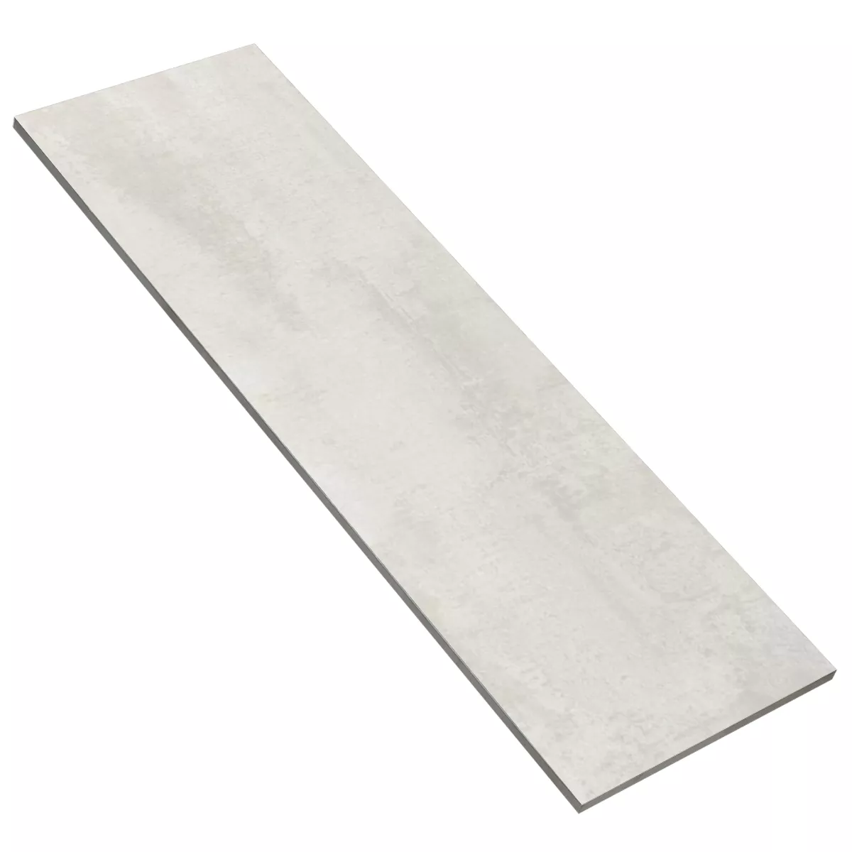 Vloertegels Herion Metalen Look Mat Blanco 45x90cm