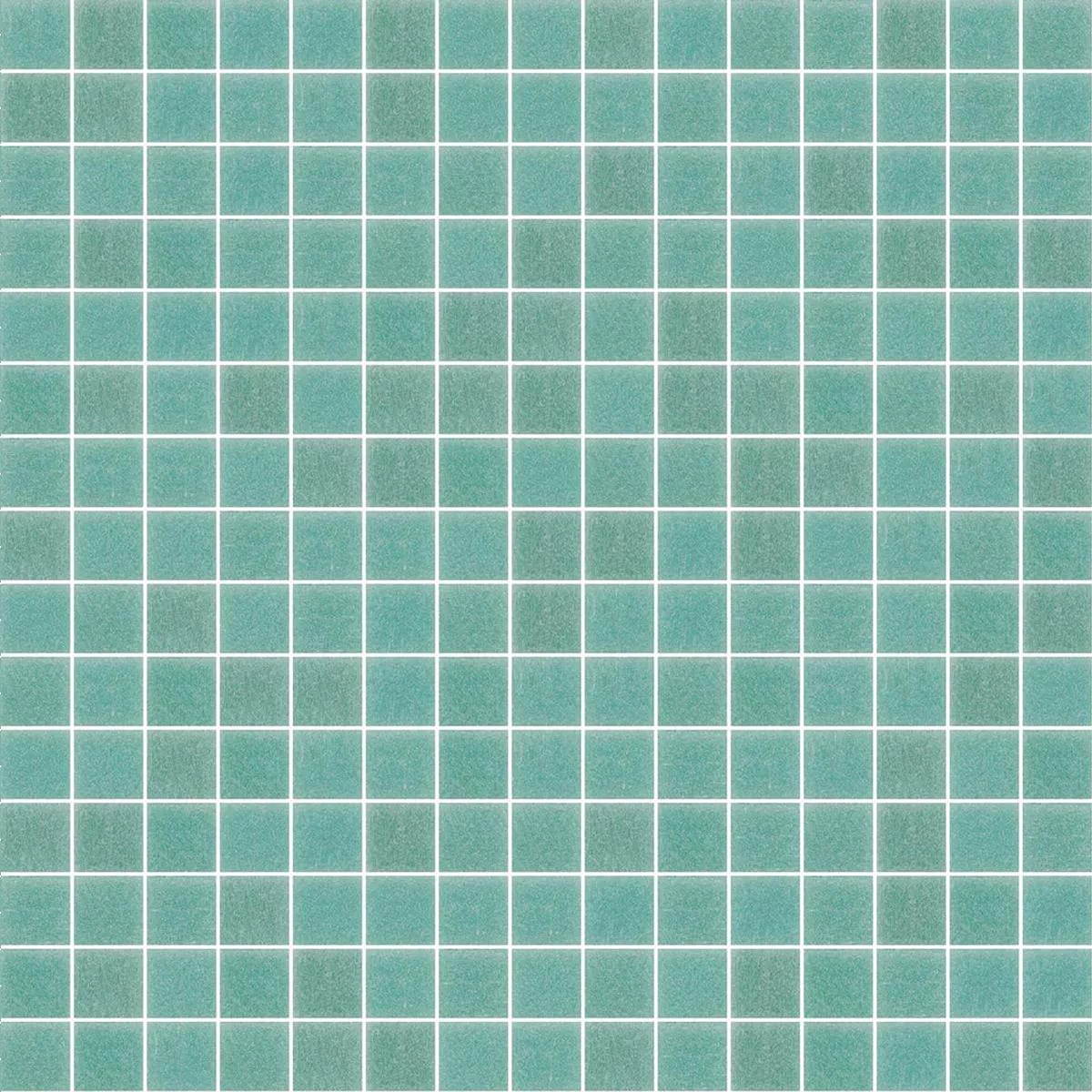 Mosaïque En Verre Tuile Trend-Vi Vitreo 140 Turquoise 20x20mm