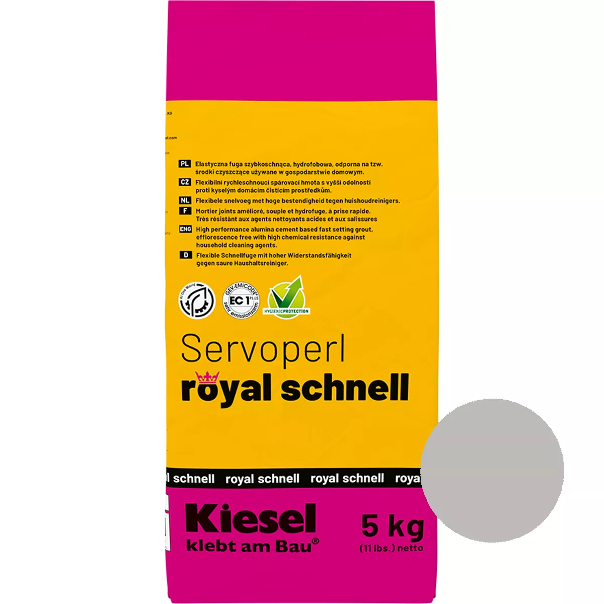 Voegmassa Servoperl Royal Schnell Manhattan 5 kg