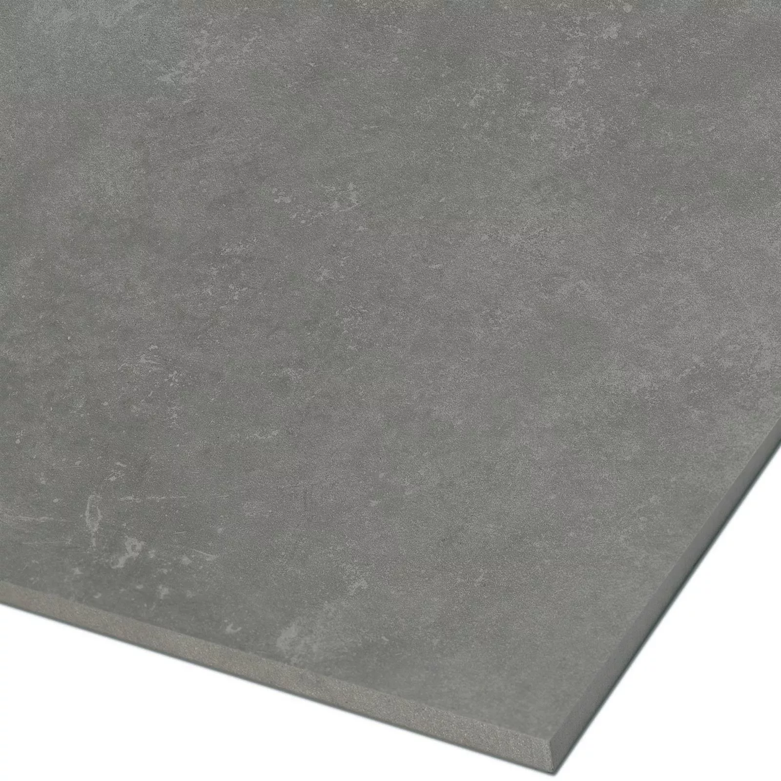 Échantillon Carrelage Sol Et Mur Optique De Ciment Nepal Slim Gris Foncé 60x60cm