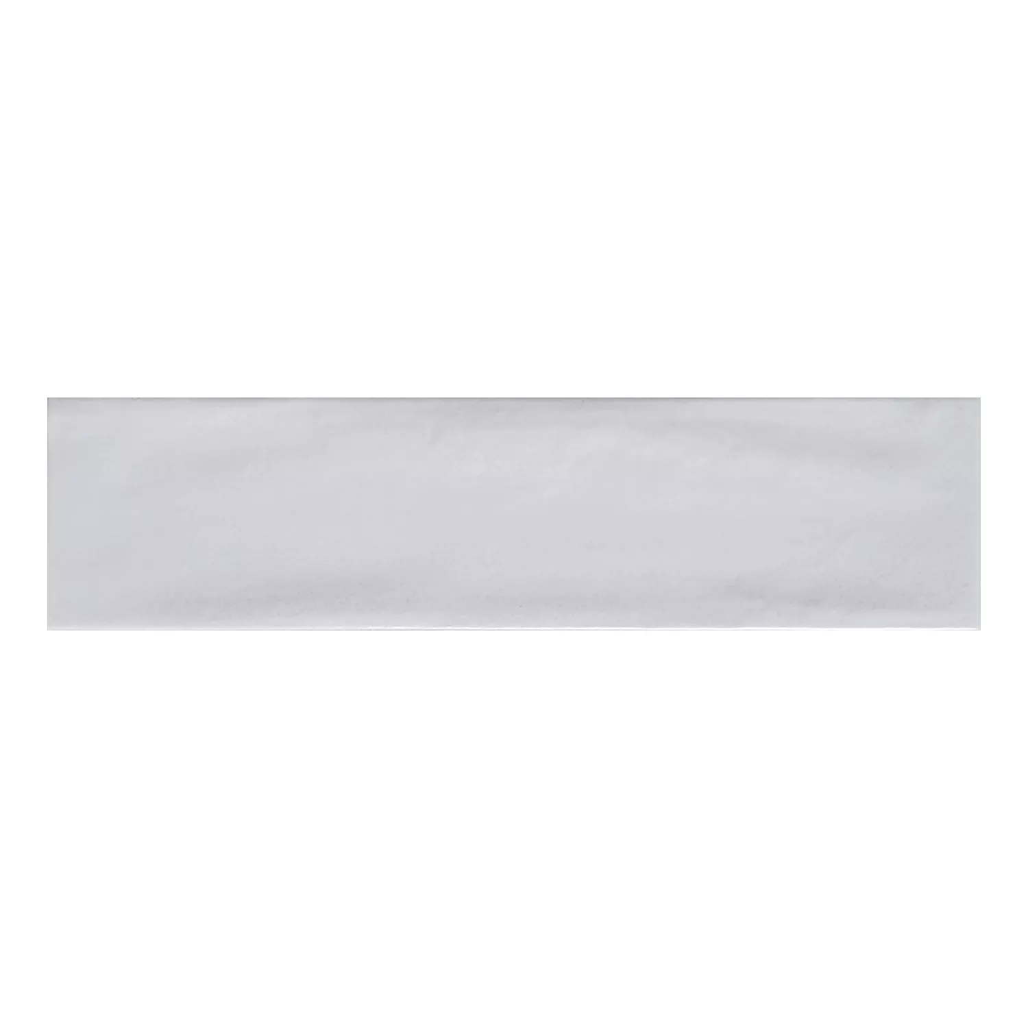 Alcacer Blanc Brillant Rustique 7,5x30 cm Blanco