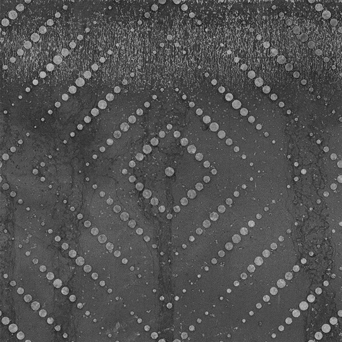 Carrelage Sol Et Mur Chicago Métaloptique Anthracite R9 - 18,5x18,5cm Pattern 3