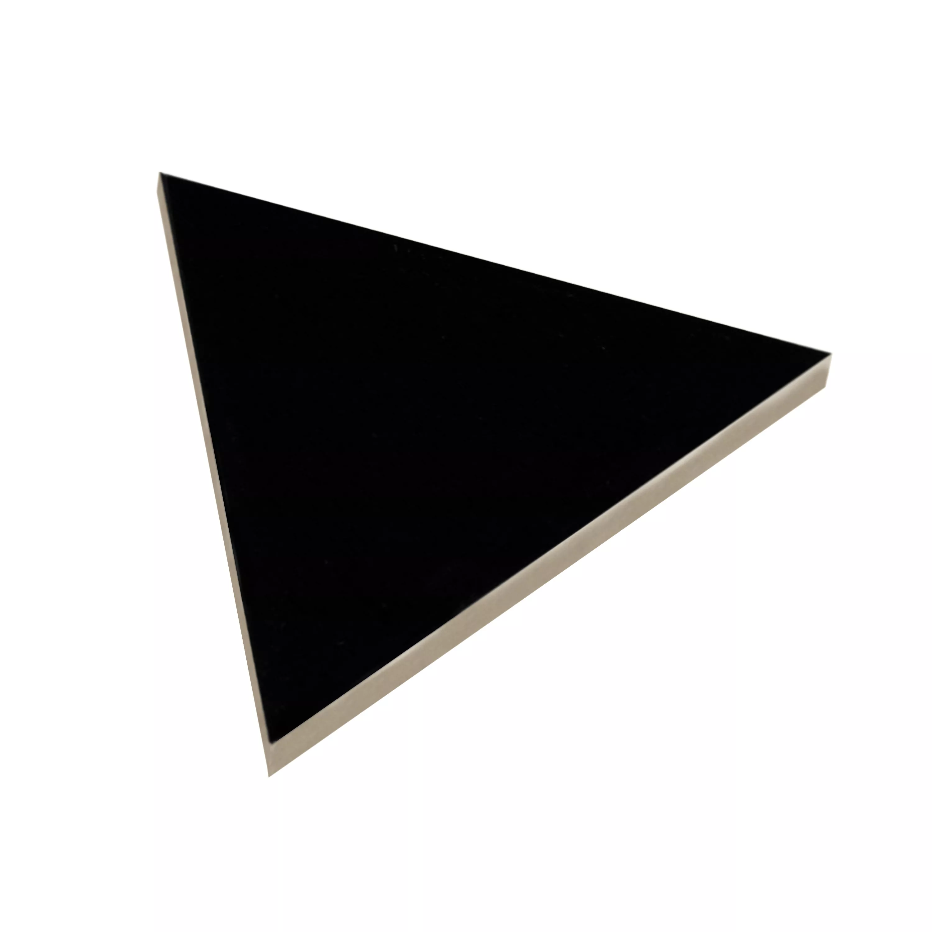 Carrelage Mural Britannia Triangle 10,8x12,4cm Noir Mat