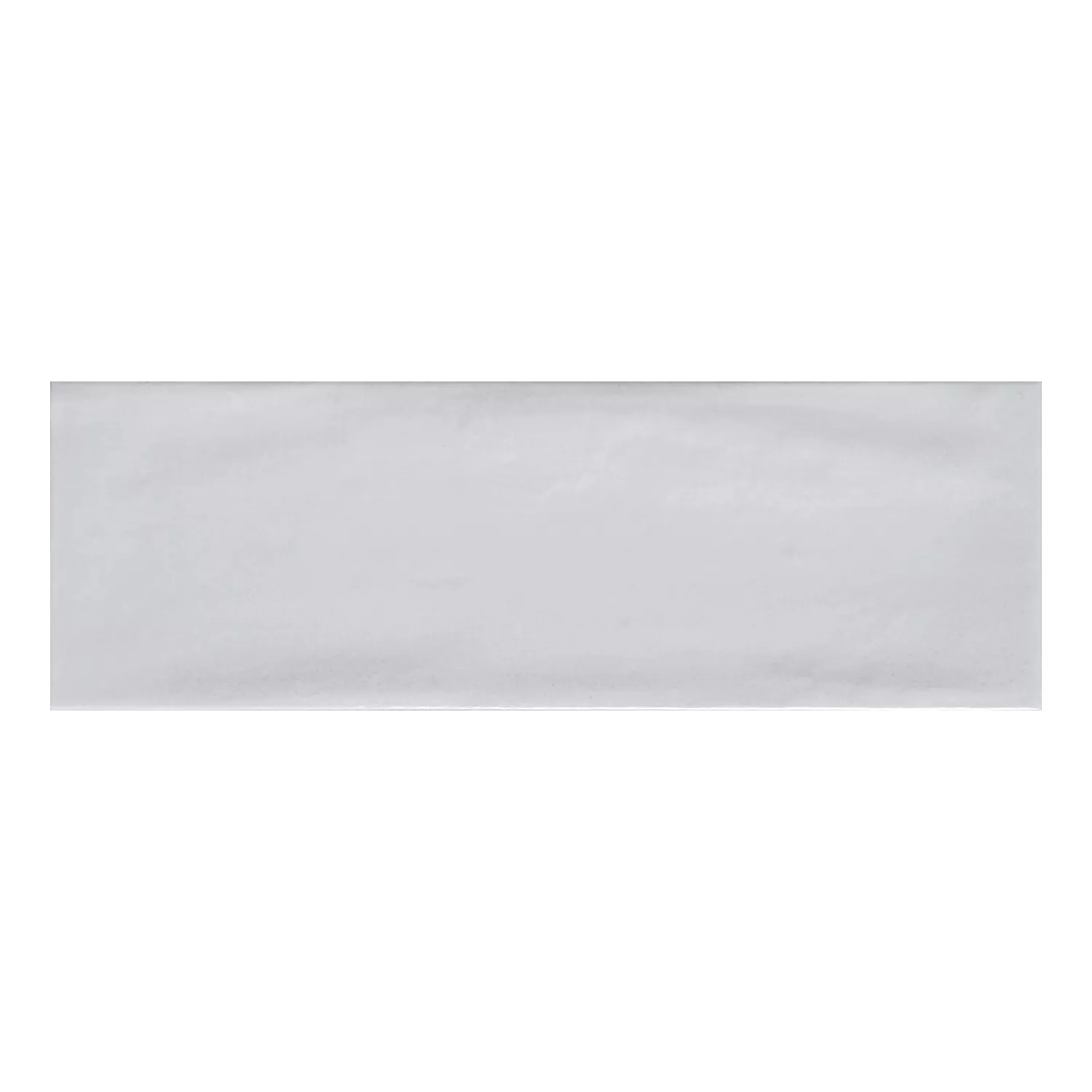 Topkapi Blanc Brillant Rustique 10x30 cm Blanco