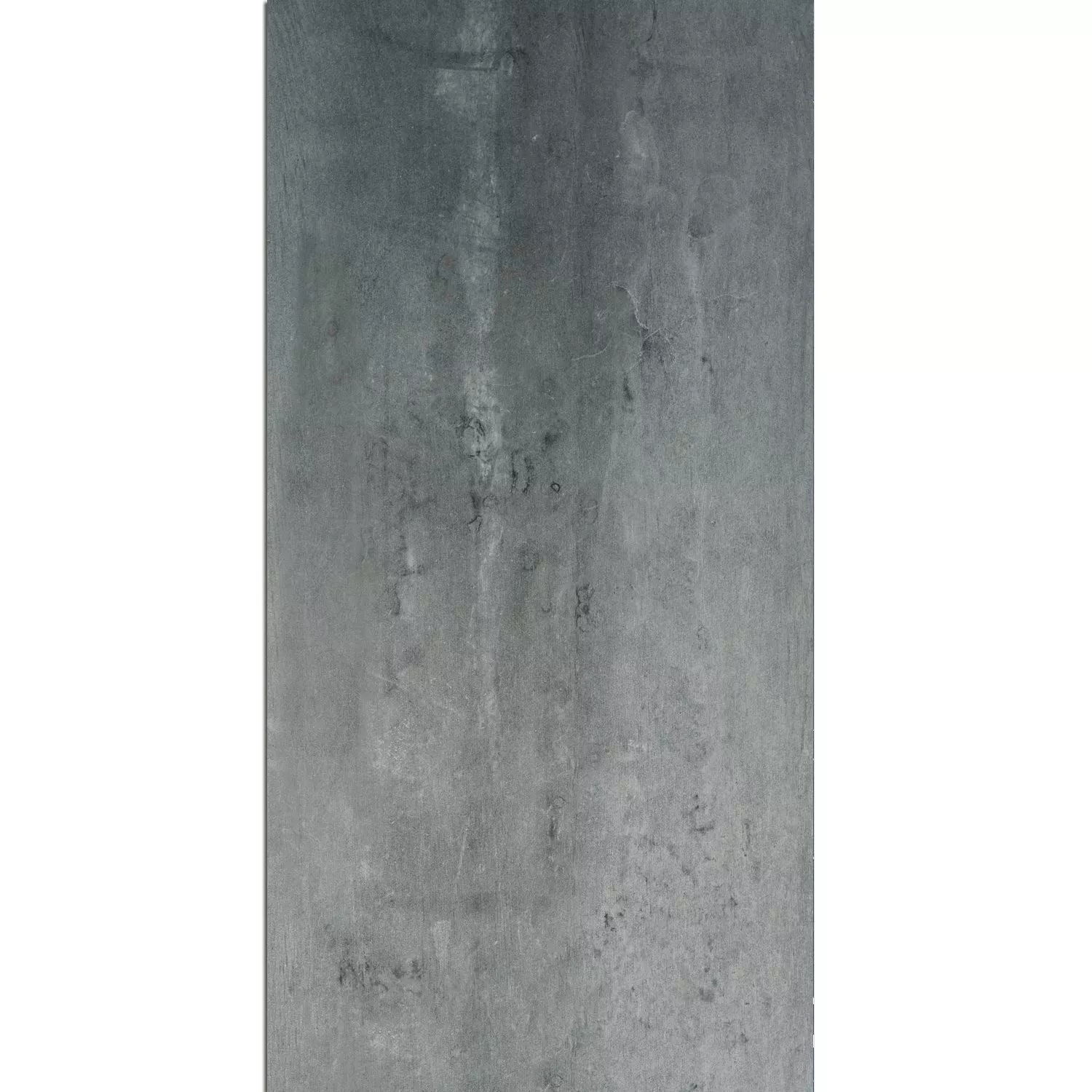 Échantillon Carrelage Sol Et Mur Optique Ciment Juventas Gris Foncé 60x120cm