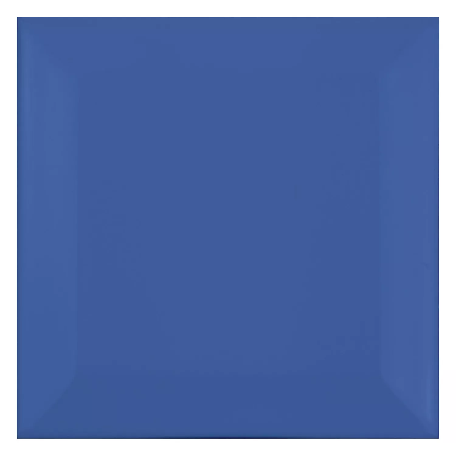 Carrelage métro Bleu Mat 10x10 cm Avec Facette Catarina Mar