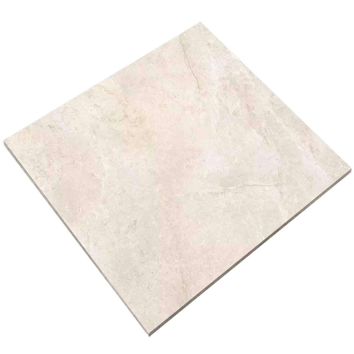 Sample Vloertegels Pangea Marmerlook Mat Cream 60x60cm