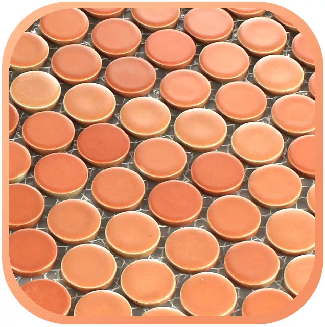 Mosaïque en terre cuite