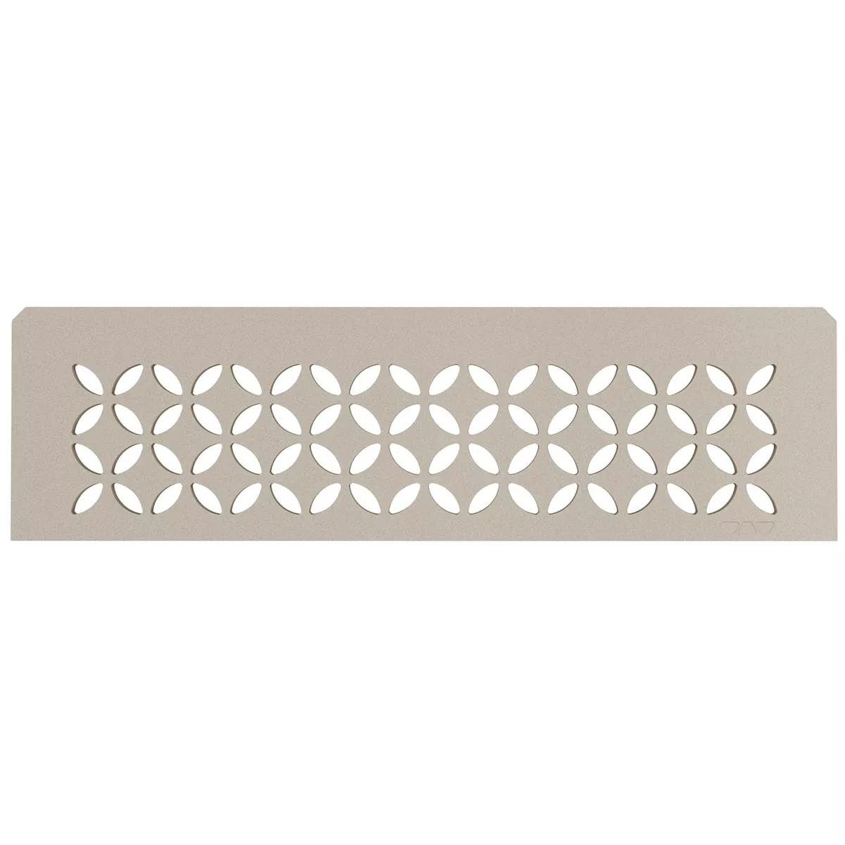 Niche wandplank Schlüter rechthoekig 30x8,7cm Bloemen Crème